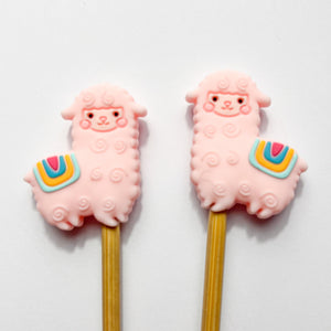 Pink Alpaca | Stitch Stoppers By Toil & Trouble