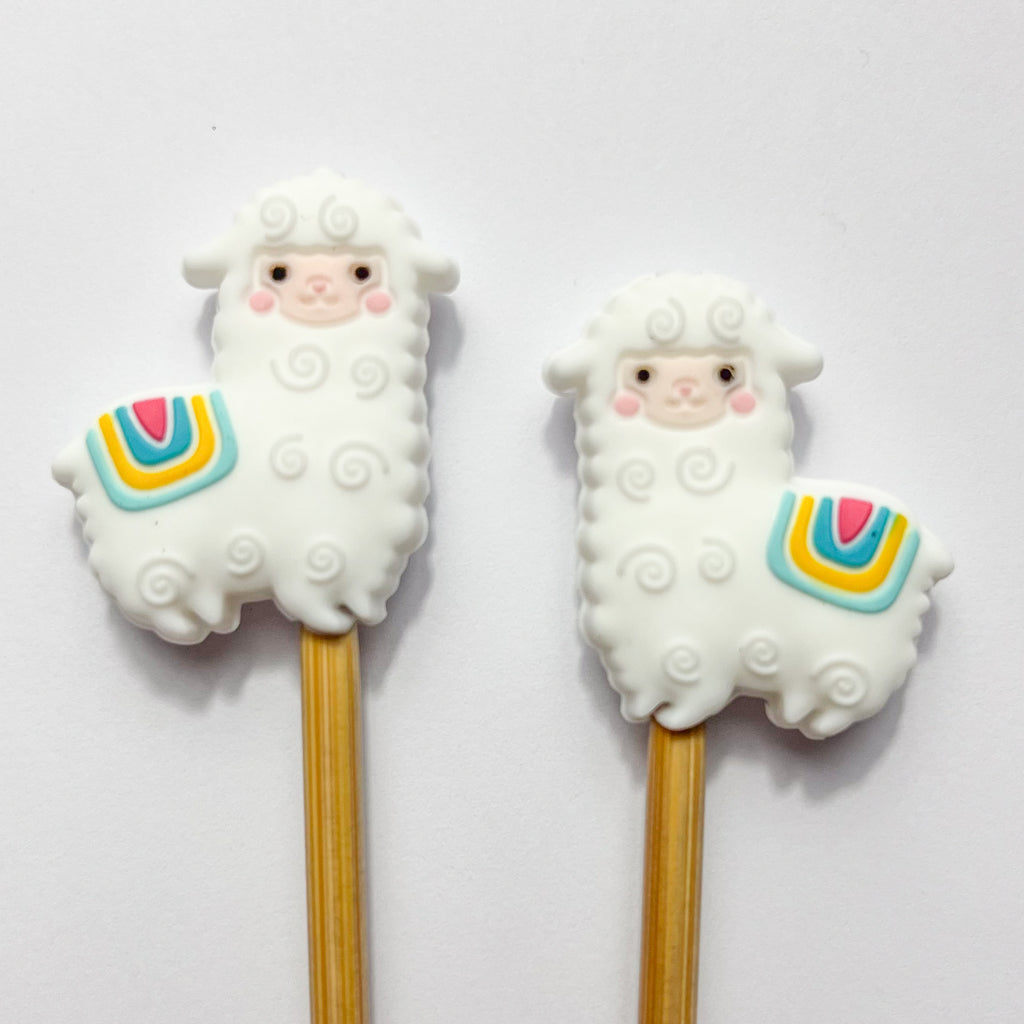 White Alpaca | Stitch Stoppers By Toil & Trouble