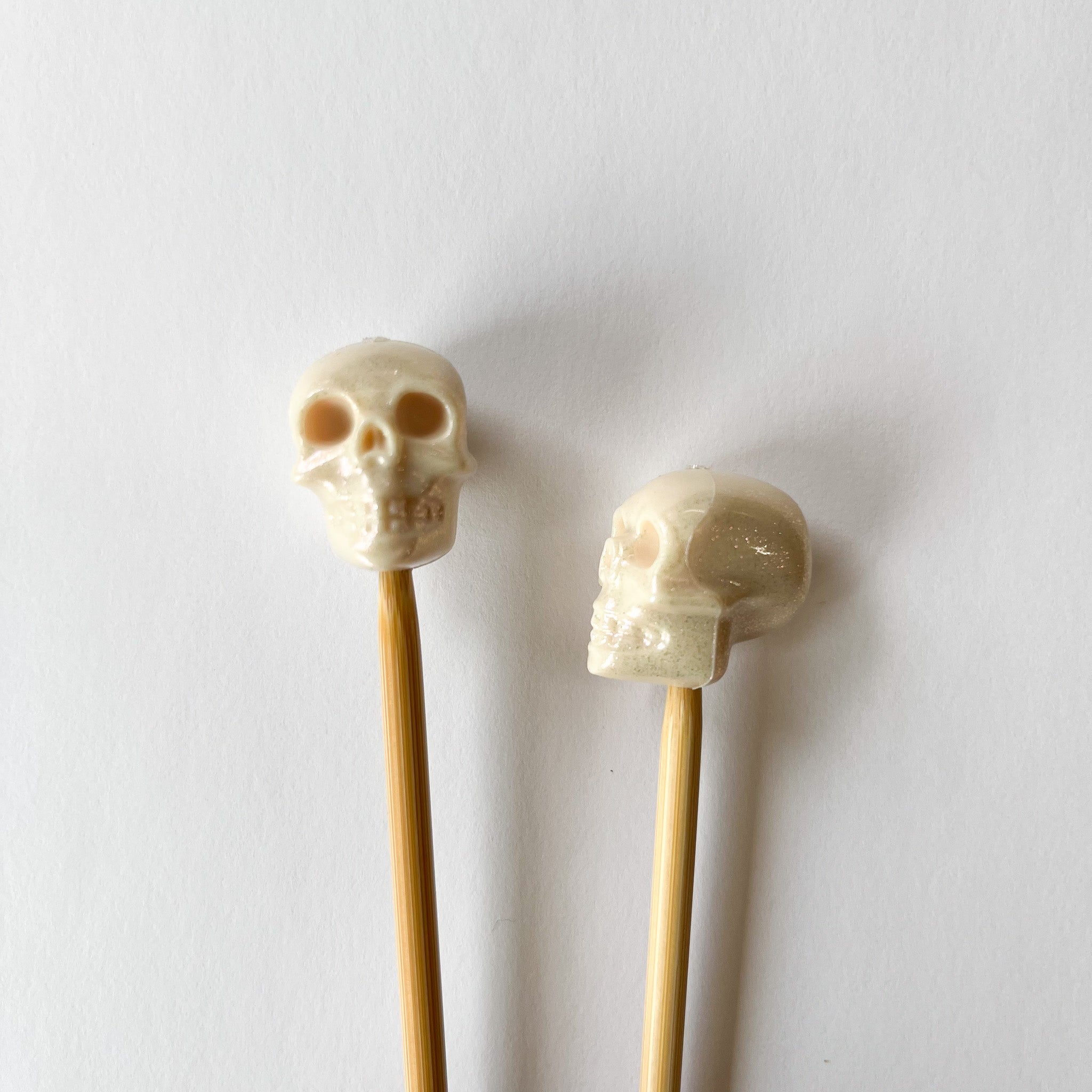 Opalescent Skull | Stitch Stoppers By Toil & Trouble