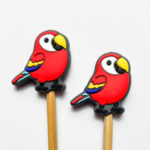 Red Macaw | Stitch Stoppers By Toil & Trouble