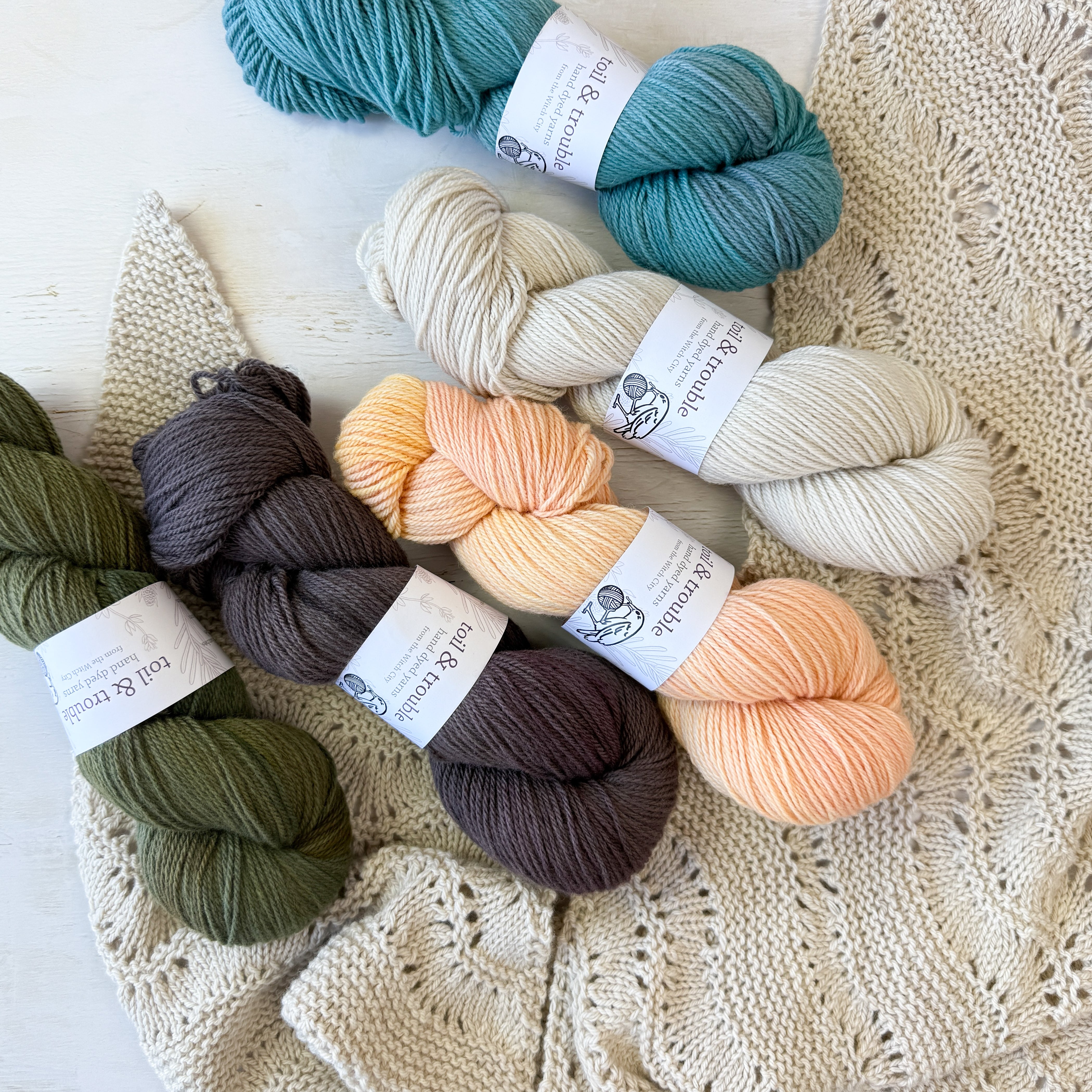 Toil and Trouble Prose DK - Corriedale Non-Superwash Hand-Dyed