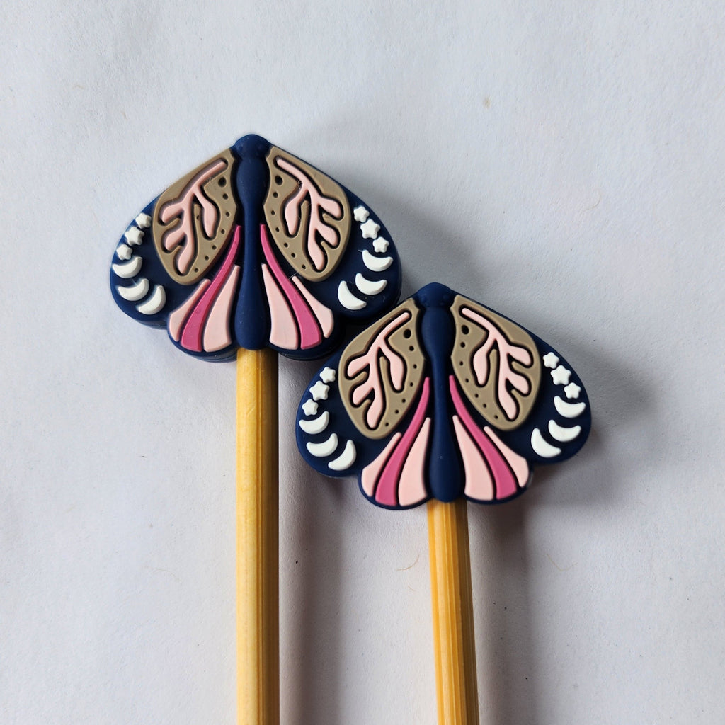 Blue Moth | Stitch Stoppers By Toil & Trouble