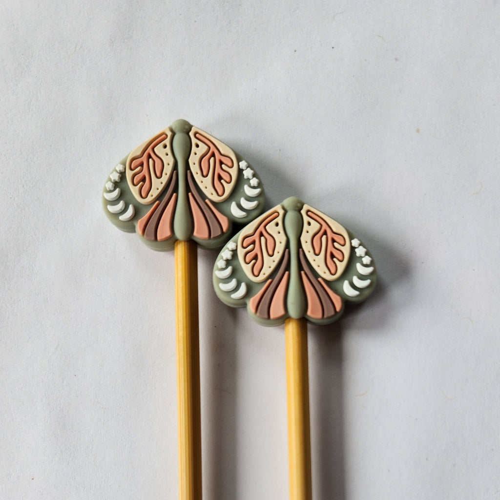 Gray Moth | Stitch Stoppers By Toil & Trouble